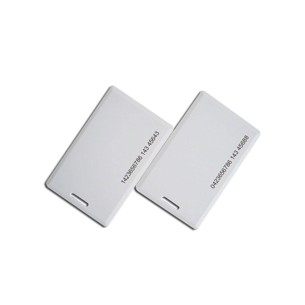 Team Office RFID Thick Clamshell Cards for Attendance and Access Control