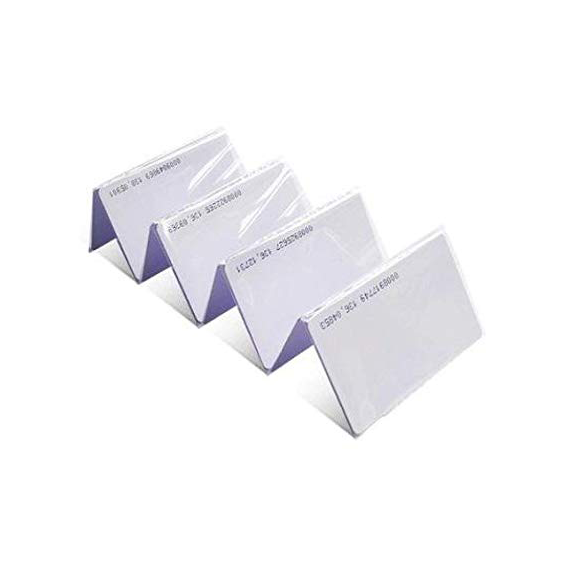 RFID THIN CARD Proximity LF 125 kHz For Time Attendance and Access Control System (White 0.8 mm)