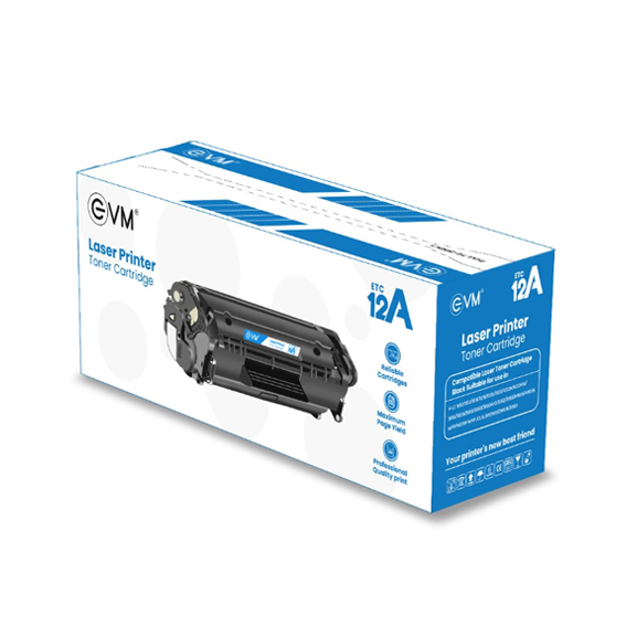 EVM ETC 12A Laser Printer Cartridge